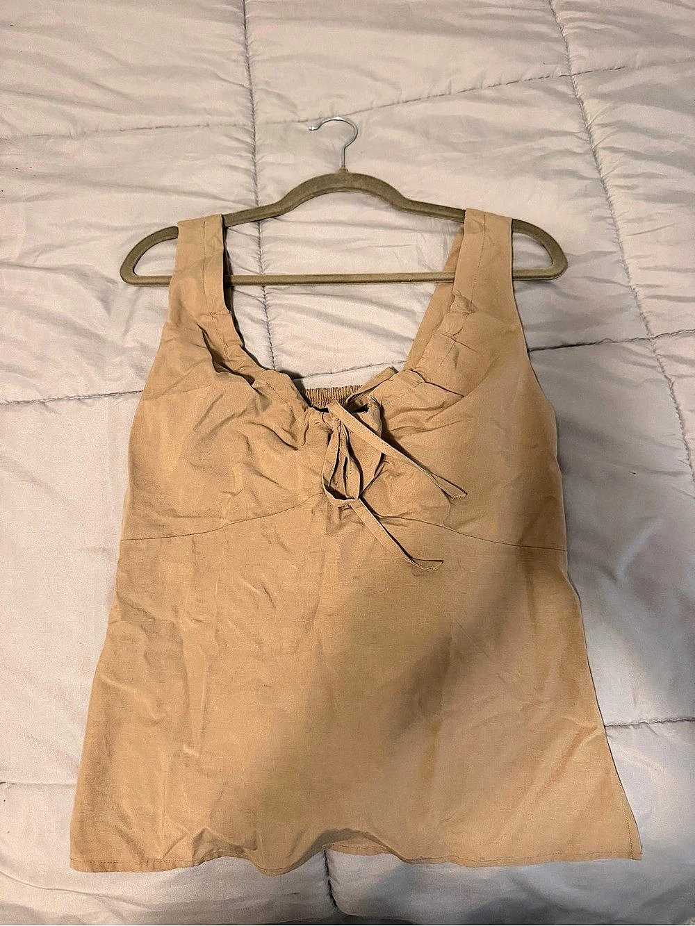 Banana Republic Tie-Front Camisole in Brown Size Small NWT